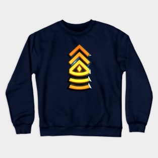 First Sergeant - Military Insignia Crewneck Sweatshirt